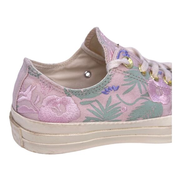 Converse Chuck 70 'Palm Print' Embrodiered Low Top Sneaker Mens 5 Womens 7 - Picture 5 of 8
